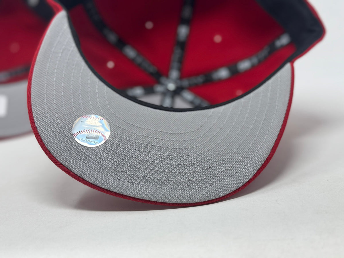 New York Mets Dept. Of Sanitation Fitted Hat-Red