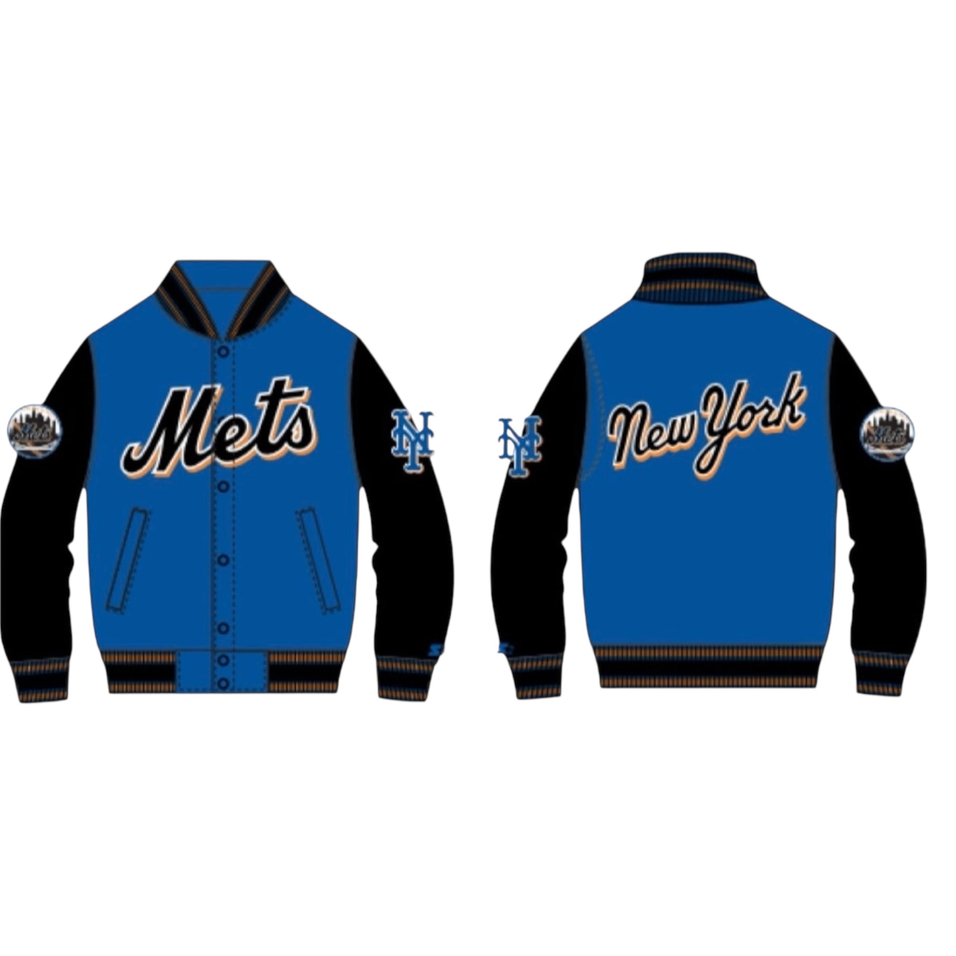Mets Starter Jacket Black