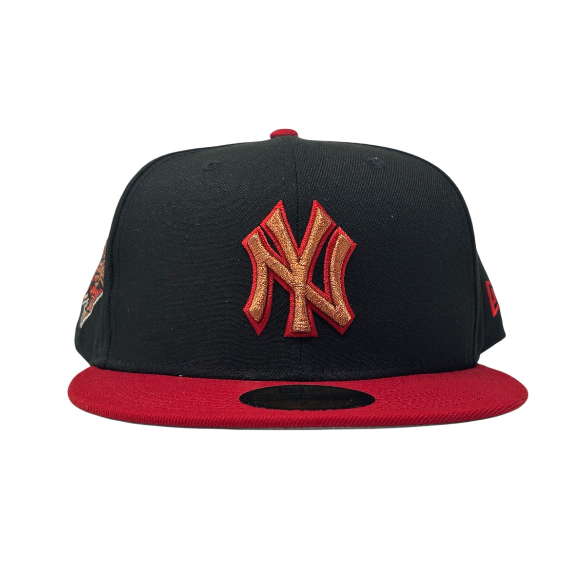 New York Yankees 2000 World Series Fitted Hats- Black Red