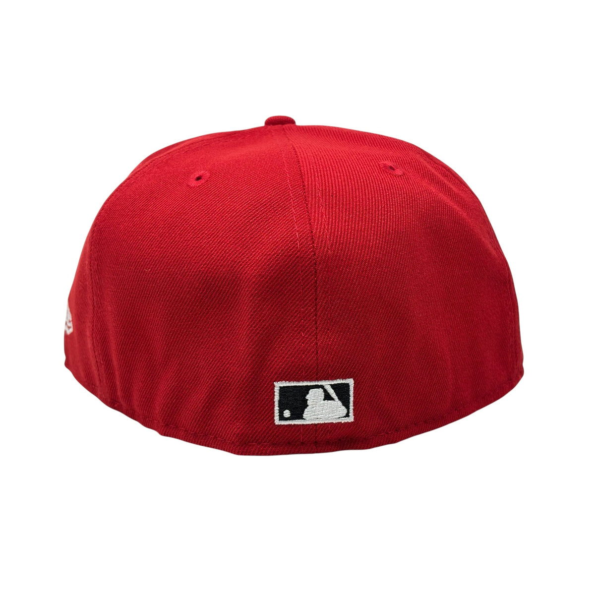New York Yankees 1996 World Series iconic interlocking Fitted Hats-Red