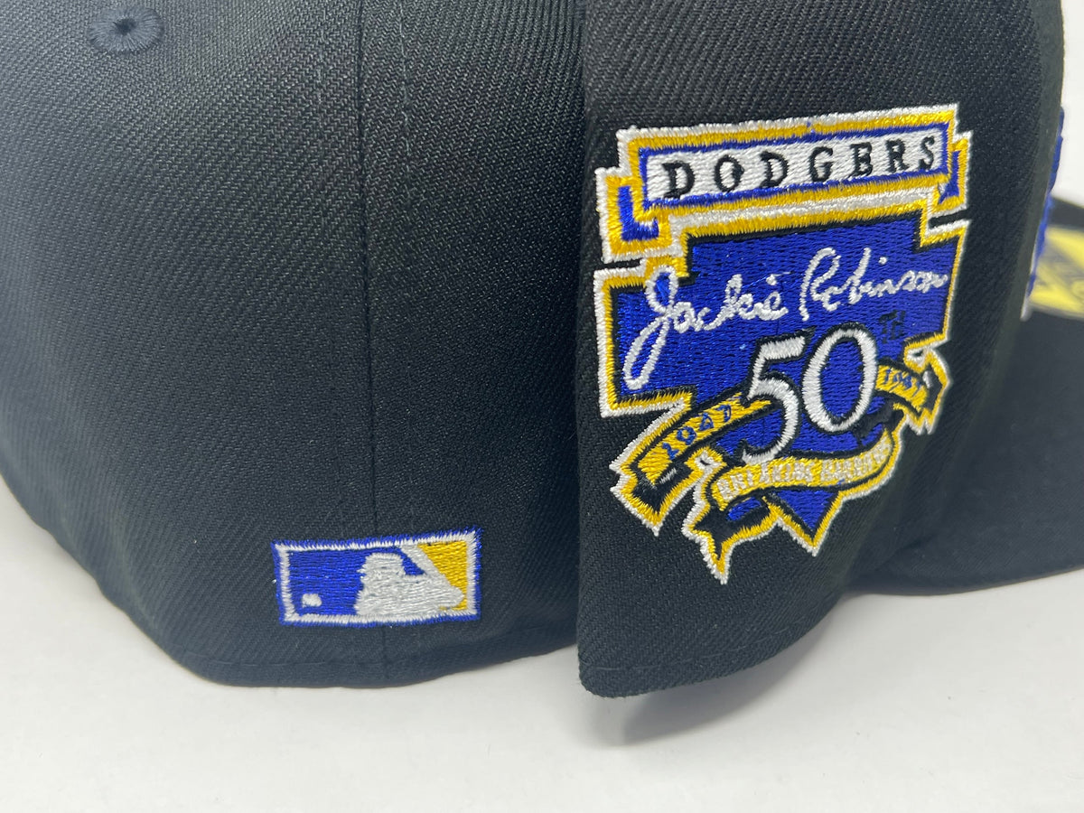 LOS ANGELES DODGERS JACKIE ROBINSON "CROSSOVER COLLECTION" NEW ERA FITTED HAT