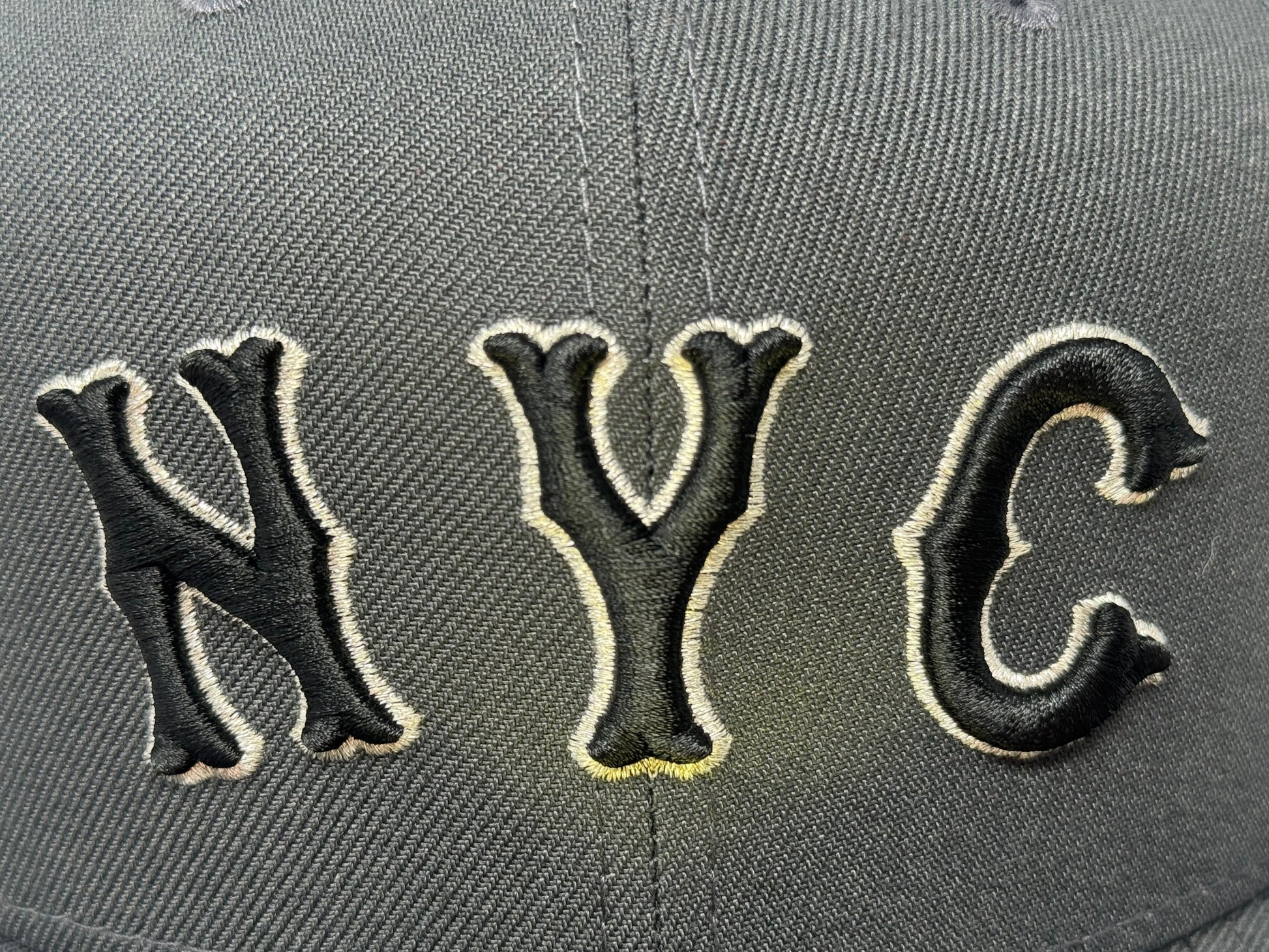 New York Mets Citi-Field 59Fifty New Era Fitted Hat-Dark Gray