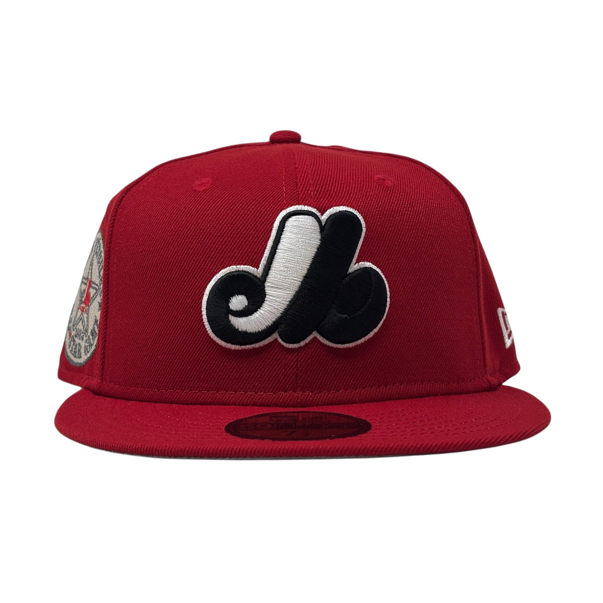 Montreal Expos 1982 All Star Game New Era  Fitted Hat-Red