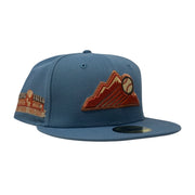 Colorado Rockies 30th Anniversary Gray Brim New Era Fitted Hat
