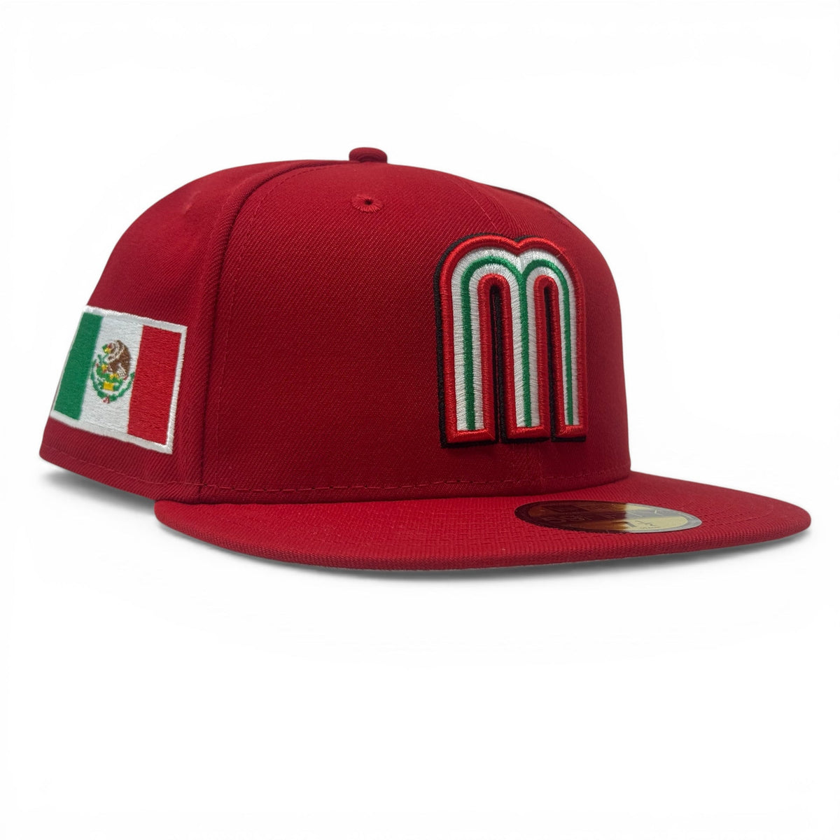 Team Mexico 2026 World Baseball Classic 59FIFTY Fitted Hat by New Era-Red