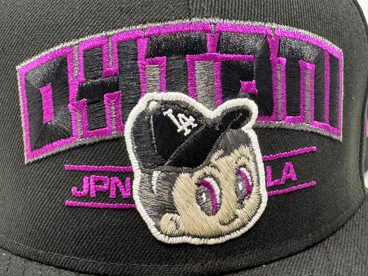 Los Angeles Dodgers 2025 World Series Champions Purple Brim Fitted Hats