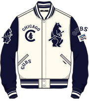 Chicago Cubs Pro Standard Retro Classic Rib Wool Varsity Jacket