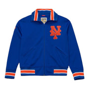 New York Mets 1986 Authentic BP Full-Zip Jacket Royal Blue