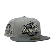 New York Islanders 40th Anniversary Fitted Hats- Gray