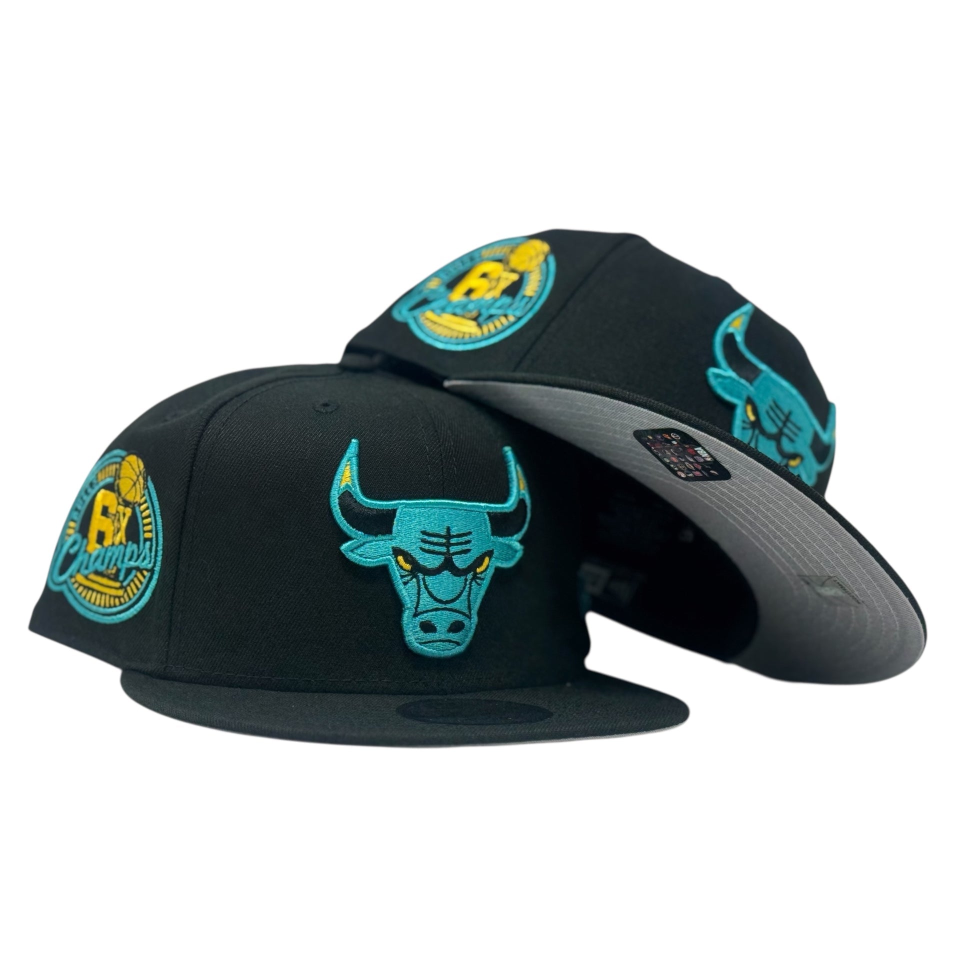 Chicago bulls 6X Champs  Snapback Hat To Match gamma 11
