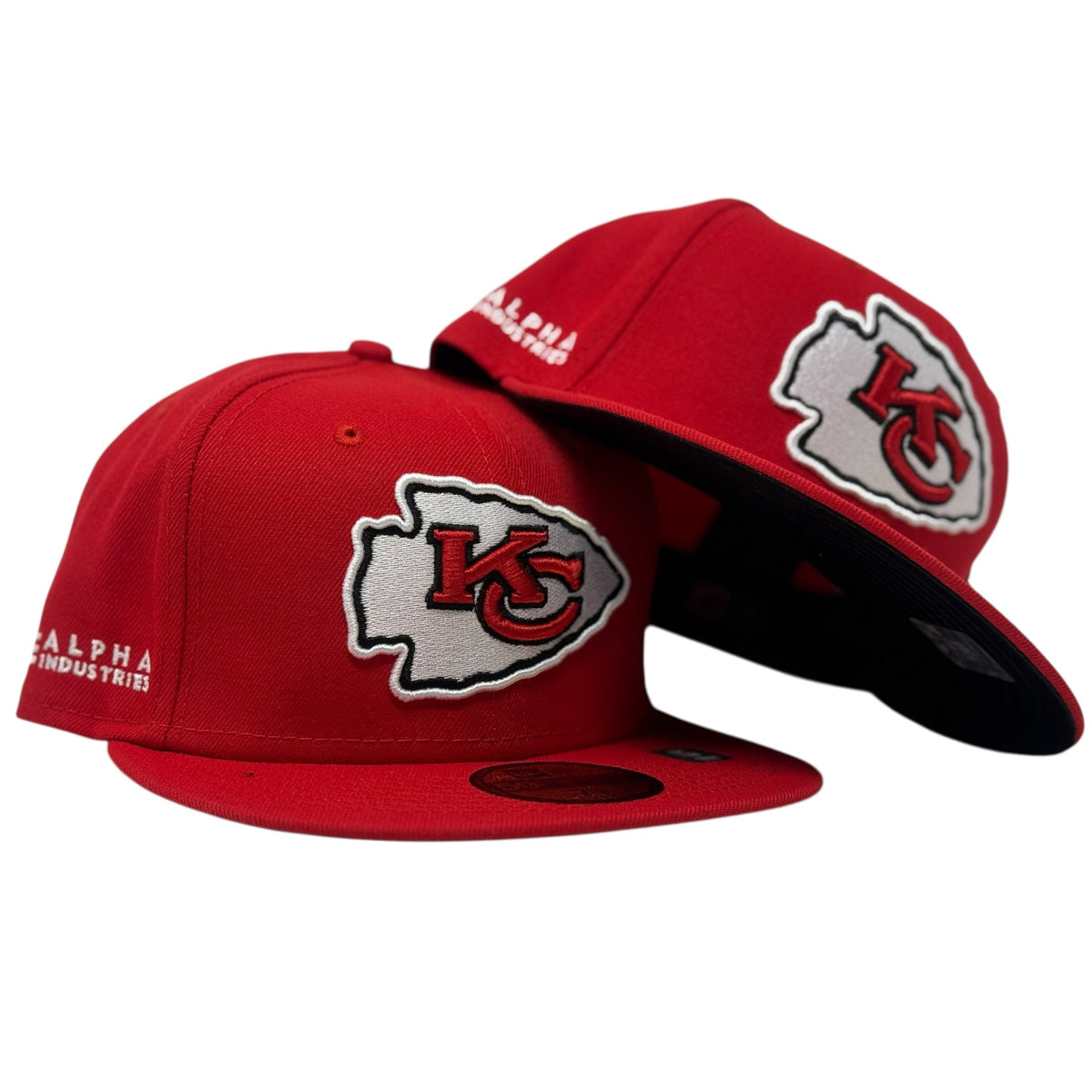 Kansas City Chiefs New Era x Alpha Industries Red Alpha 59FIFTY Fitted Hat