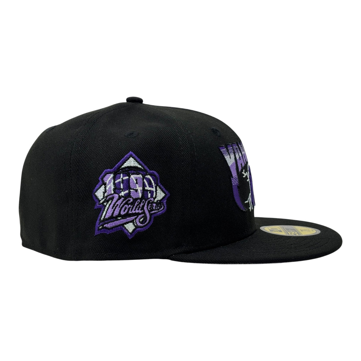 New York Yankees 1999 World Series "Metallica Pack" Logo Fitted-black Purple