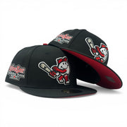 Worcester WooSox 2021 Inaugural Season New Era Fitted Hat-Black