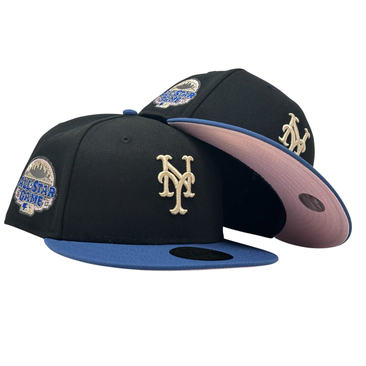 New York Mets 2013 All Star Pink Brim New Era Fitted Hat
