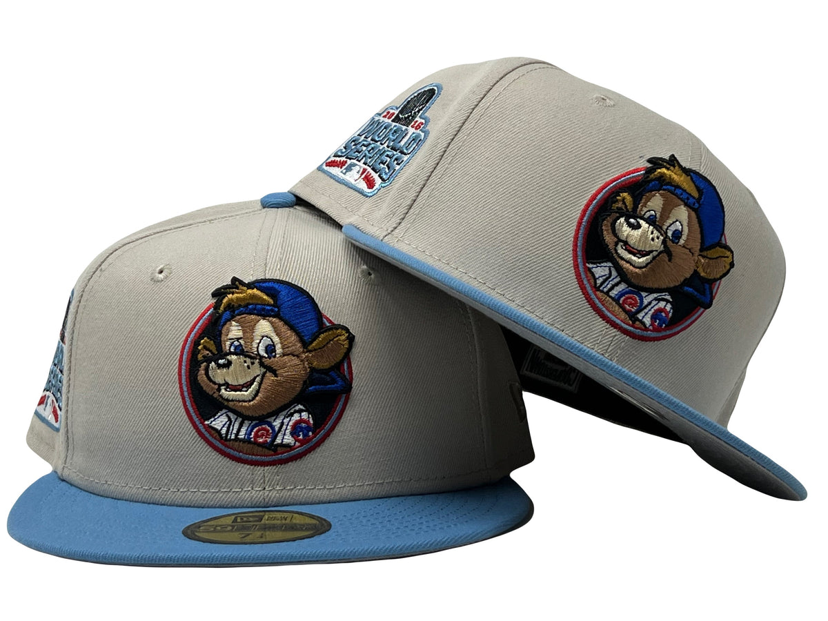 Chicago Cubs 2016 World Series "Stone Pack" New Era Fitted Hat