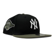 New York Yankees 1996 World Series New Era Kids Snapback Black/Olive Hat