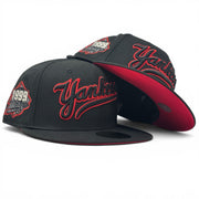 New York Yankees 1999 world series Cherry Pack 59Fifty New Era Fitted Hats-Black