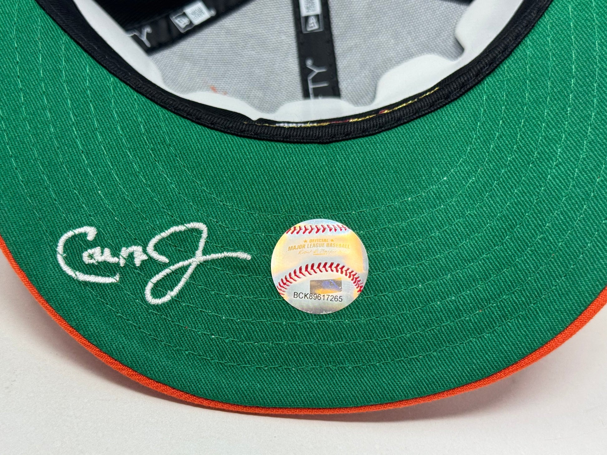 Baltimore Orioles Cal Ripken Jr Signature Series A Frame Fitted Hat