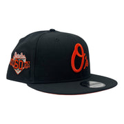 Baltimore Orioles 60th Anniversary New Era 9FIFTY Snapback Hat-Black
