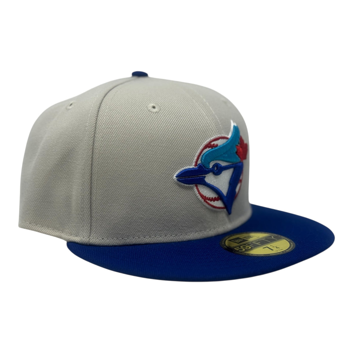 Toronto Blue Jays 2X World Series Champions Gray Brim Fitted Hat