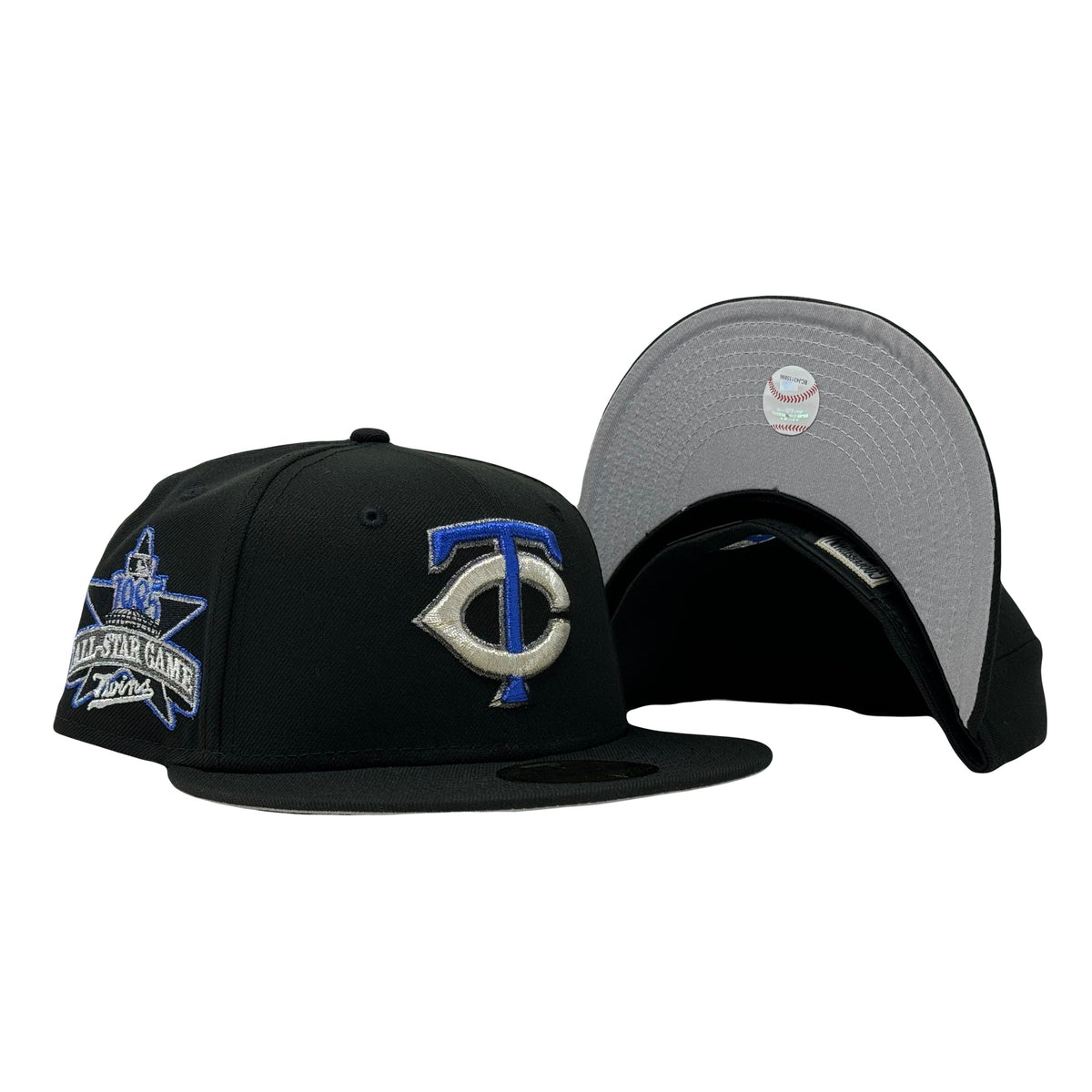 Minnesota Twins 1985 All Star Game Black 59Fifty New Era Fitted Hat