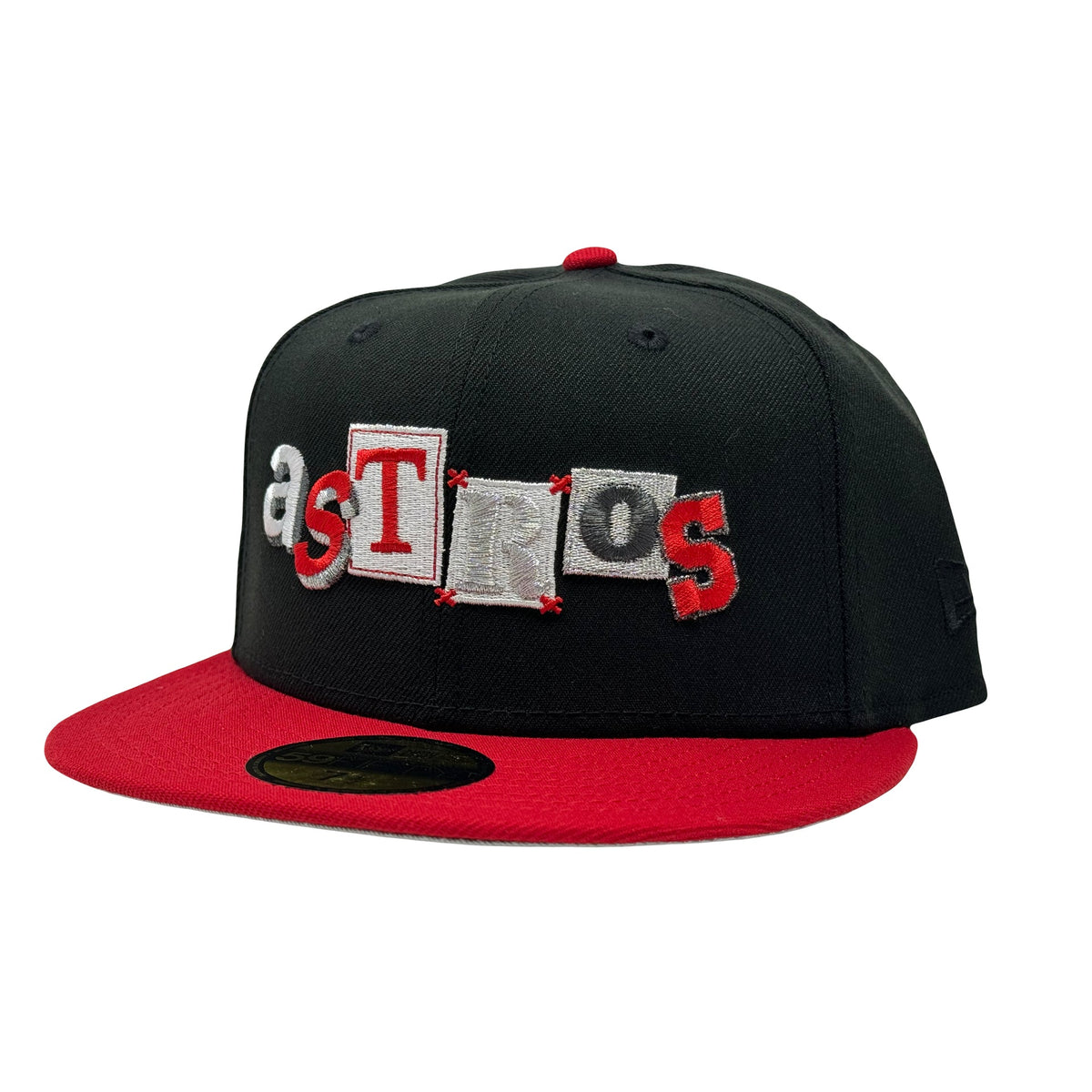 Houston Astros 2022 World Series Champions Ransom Note Pack New Era Fitted Hat