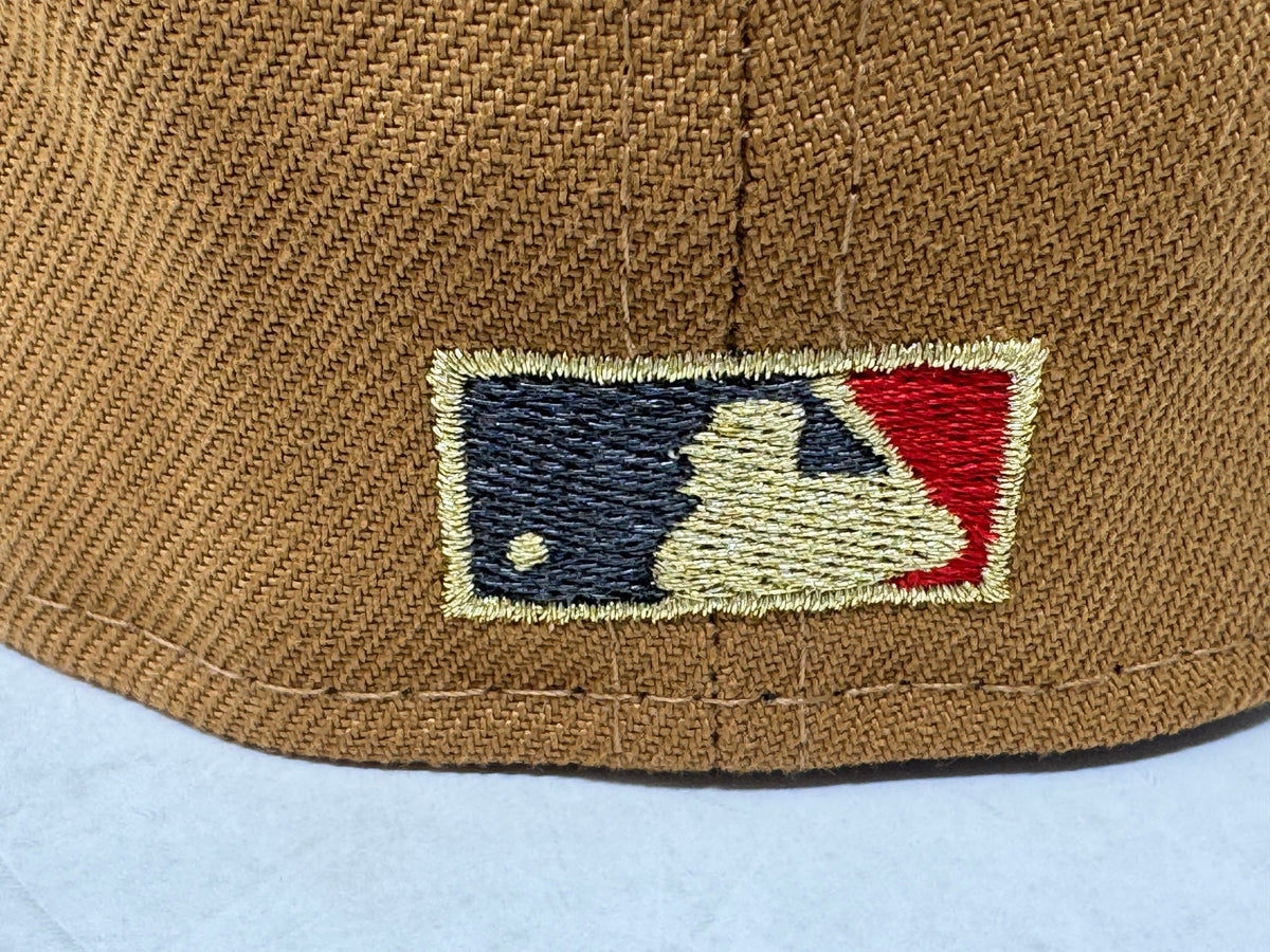 Toronto Blue Jays 1993 World Series Fitted Hats-Panama Tan