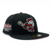 Worcester WooSox 2021 Inaugural Season New Era Fitted Hat-Black