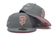 SAN FRANCISCO GIANTS 2010 WORLD SERIES "PINK CONCRETE" NEW ERA FITTED HAT