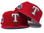 Red Texas Rangers Arlington Stadium 59fifty New Era Fitted Hat