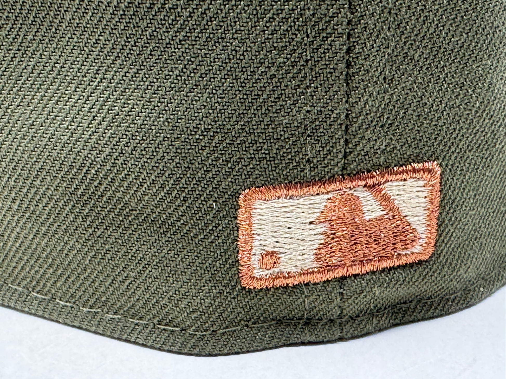 New York Yankees "Supercharged" Logo Fitted Hats-Olive