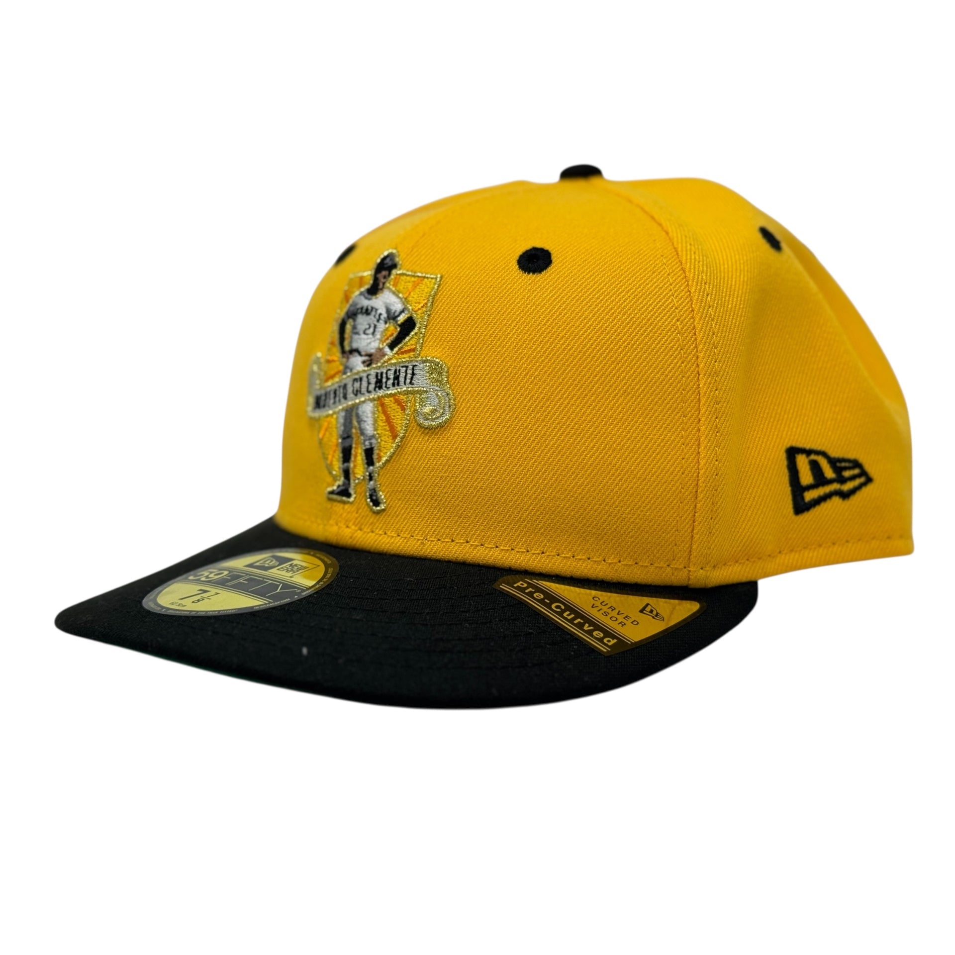 Pittsburgh Pirates Roberto Clemente Signature Series A Frame Fitted Hat