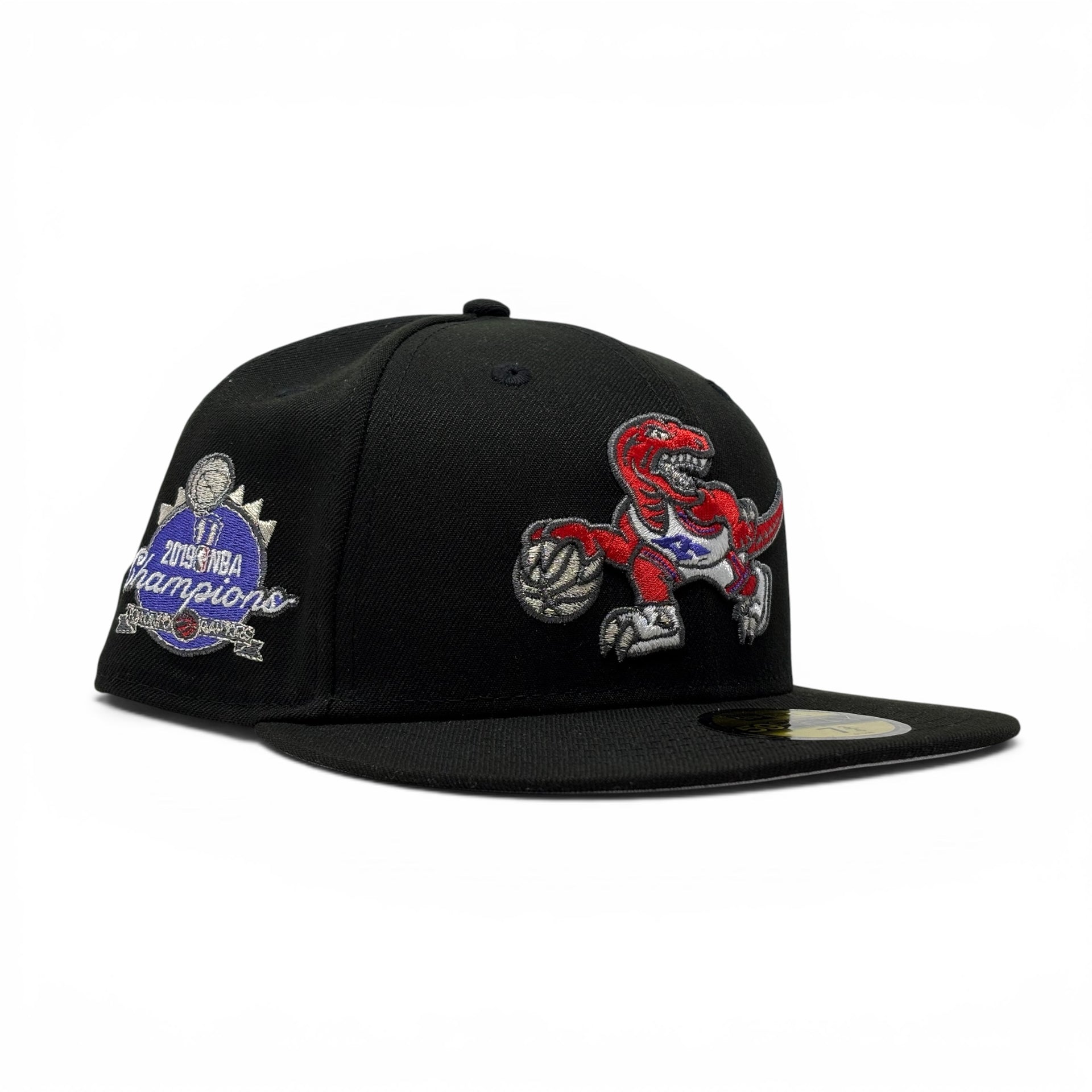 Toronto Raptors 2019 NBA Champions New Era Fitted Hat Black