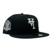 Los Angeles Dodgers Glow in the Dark Upside-Down Logo Fitted Hats-Black