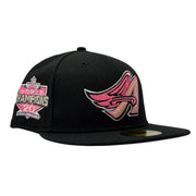 Los Angeles Angels 59Fifty New Era Fitted Hats-Black