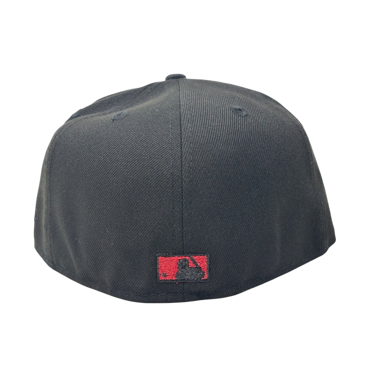 Chicago Cubs Be Alert Foul Ball New Era Fitted Hats-Black Red
