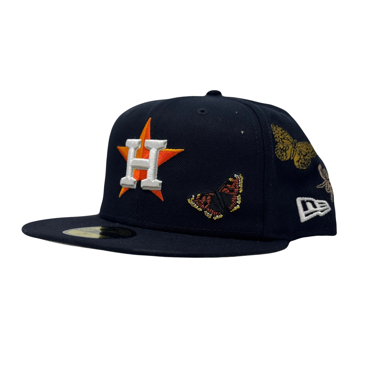 Houston Astros Butterfly Garden New Era Fitted Hats