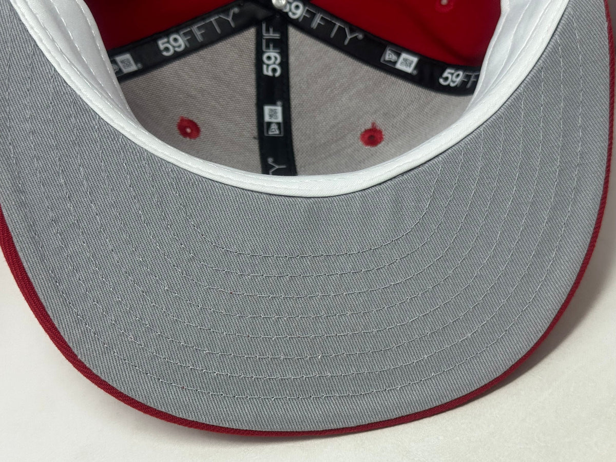 Los Angeles Dodgers 2020 World Series Fitted Hats-Red