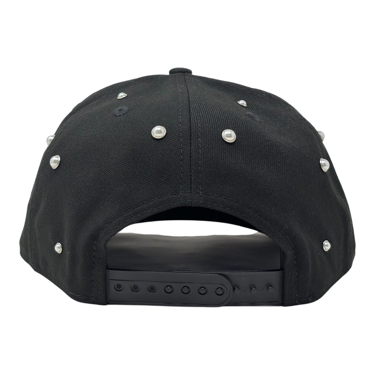 New York Yankees Studded Pearl Essence Black 9Fifty A-Frame New Era Snapback Hat