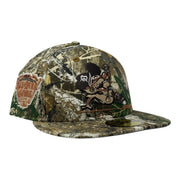 Detroit Tigers 2005 All Star Game Sliding Kitty Fitted Hat-Real Tree