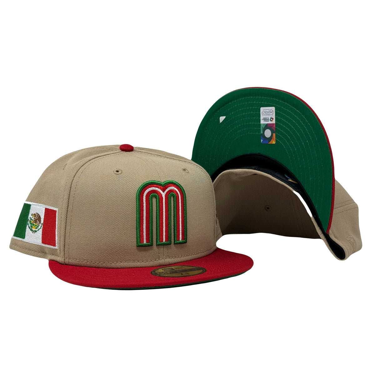 Mexico WBC Fitted Hat Back