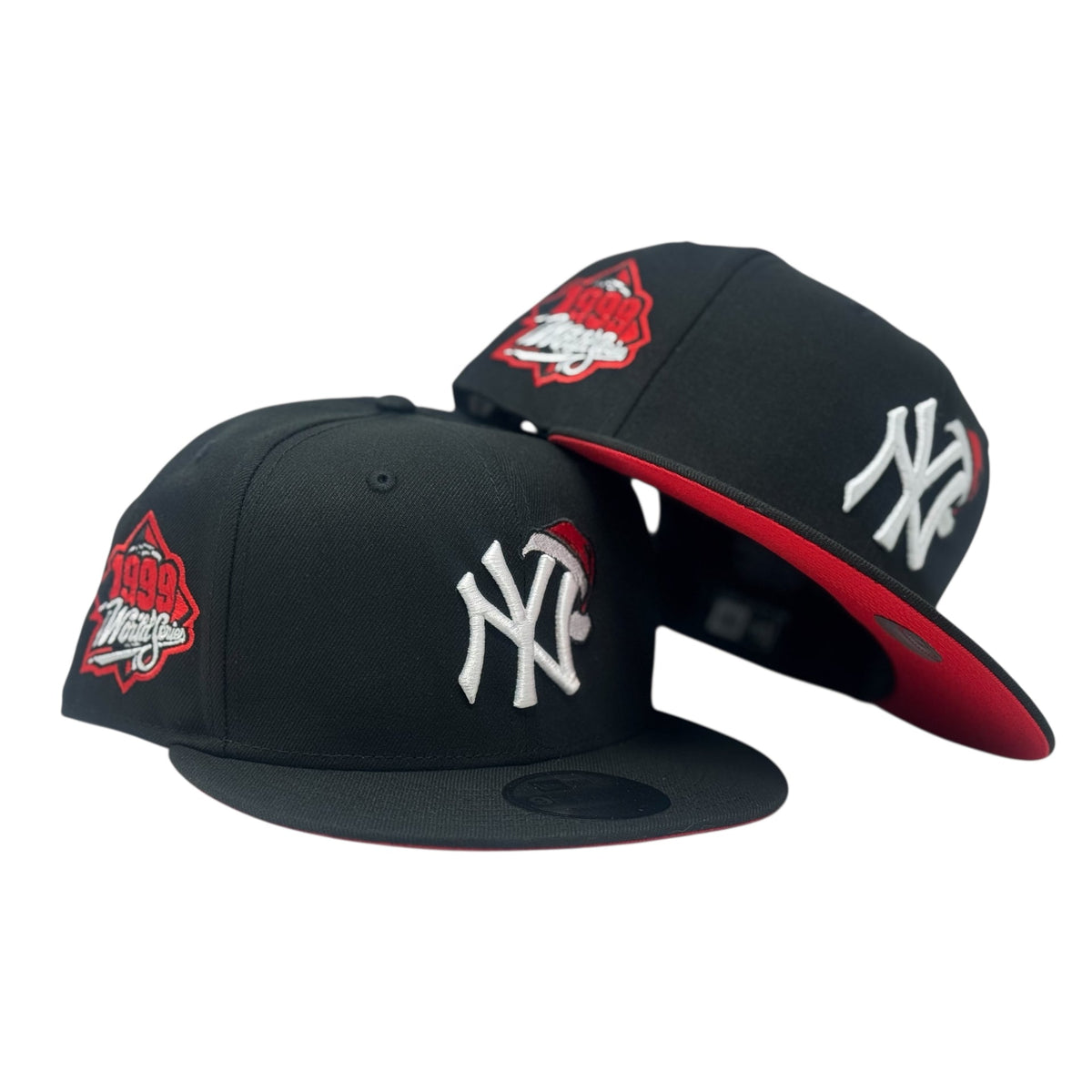 New York Yankees 1999 World Series Christmas Pack Black Snapback Hats