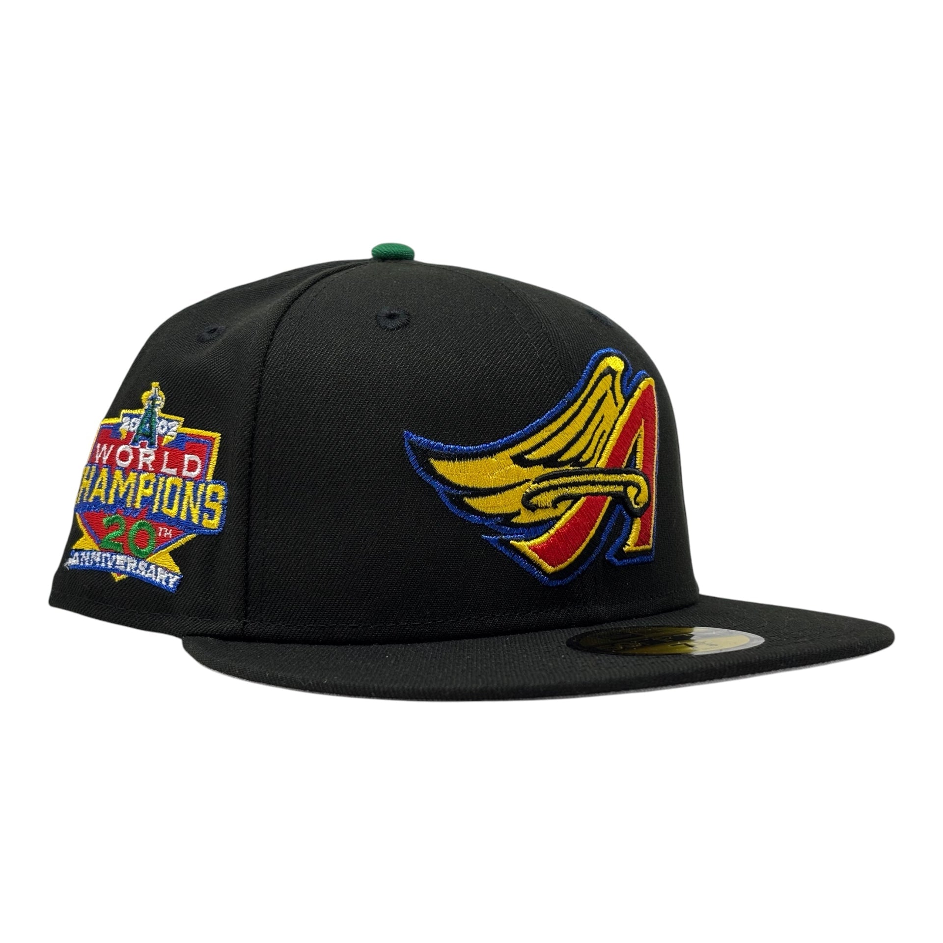 Los Angeles Angels 2002 World Champions New Era Fitted Hat to Match Jordan 7 Miro