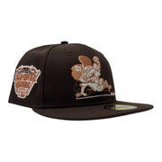 Detroit Tigers 2005 All Star Game Sliding Kitty New Era Fitted Hat-Dark Brown