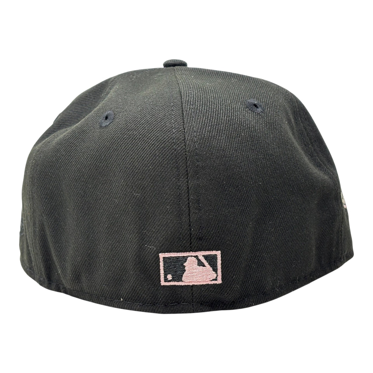 New York Yankees 1996 World Series Pink Brim New Era Fitted Hat-Black