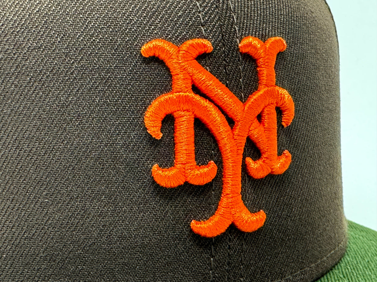 New York Mets 1969 World Series Brown Olive 59Fifty New Era Fitted Hat