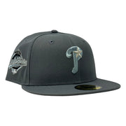 Philadelphia Phillies 1993 World Series Dark Gray 59Fifty New Era Fitted Hat