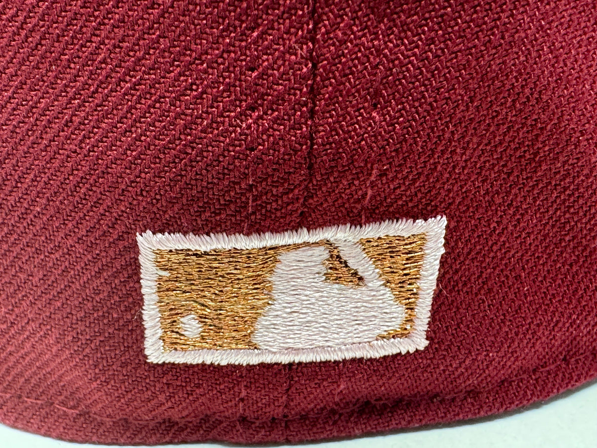 New York Mets 1969 World Series Burgundy Statue of Liberty 59Fifty New Era Fitted Hat