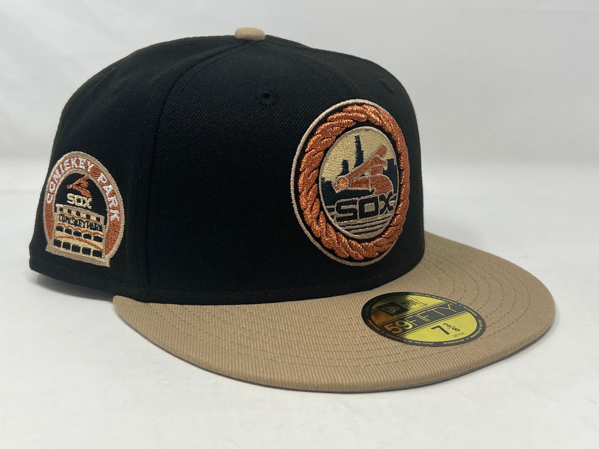 Black Chicago White Sox Comiskey Park 5950 New Era Fitted Hat