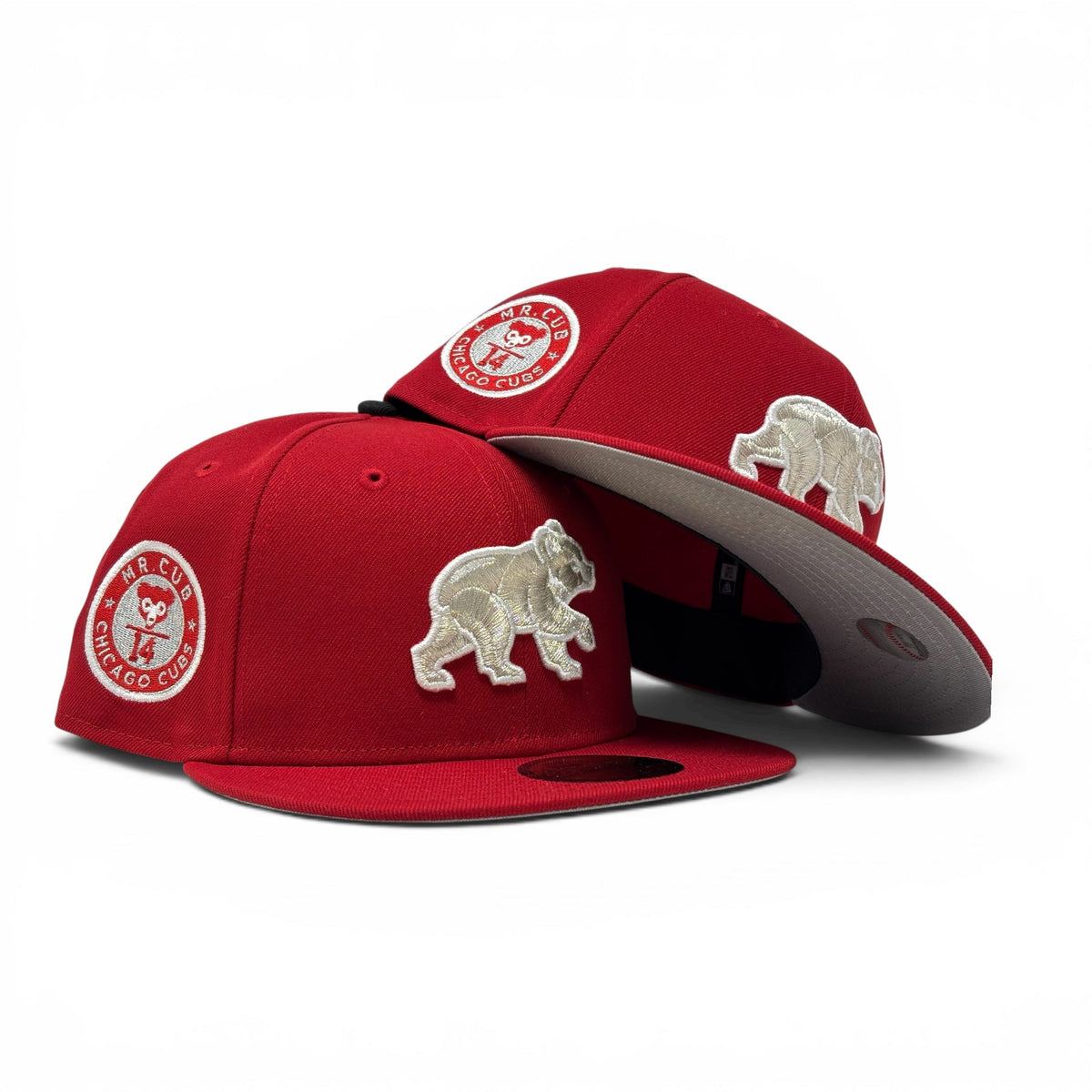 Chicago Cubs 1990 All Star Game 59Fifty New Era Fitted Hat-Red
